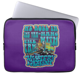 Groovy Mystoppy Maskin Fam Graphic Laptop Fodral