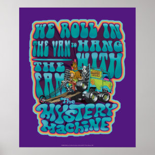Groovy Mystoppy Maskin Fam Graphic Poster