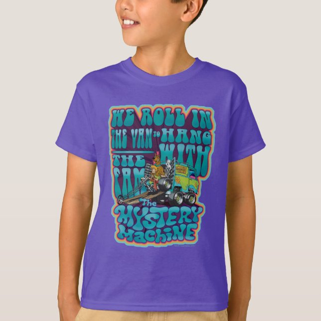 Groovy Mystoppy Maskin Fam Graphic T Shirt (Framsida)