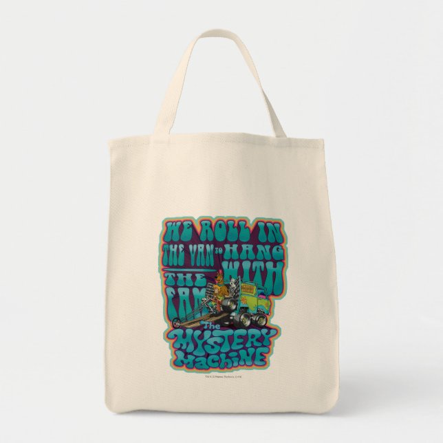 Groovy Mystoppy Maskin Fam Graphic Tygkasse (Framsidan)