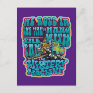 Groovy Mystoppy Maskin Fam Graphic Vykort
