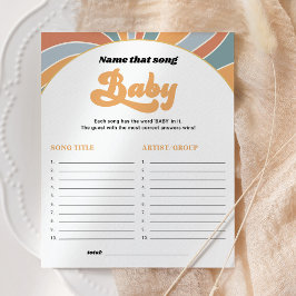 Groovy Namn som Sång babblästerspel