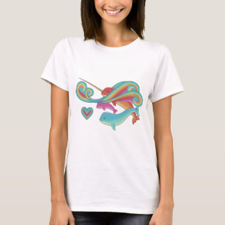 Groovy Narwhal familj T-shirt