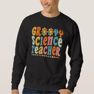 Groovy naturlärare Daisy Färgglada tillbaka till s Lång Ärmad Tröja