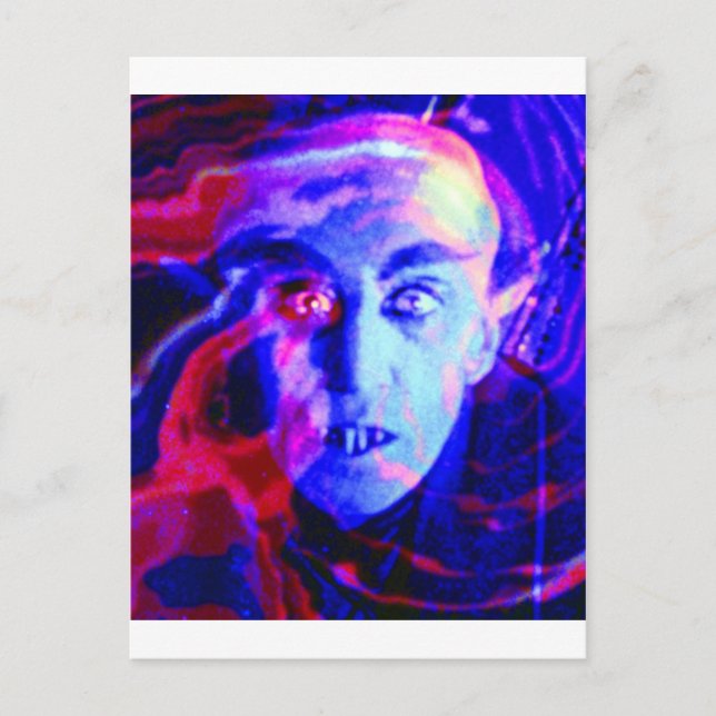 Groovy Nosferatu Vykort (Framsida)