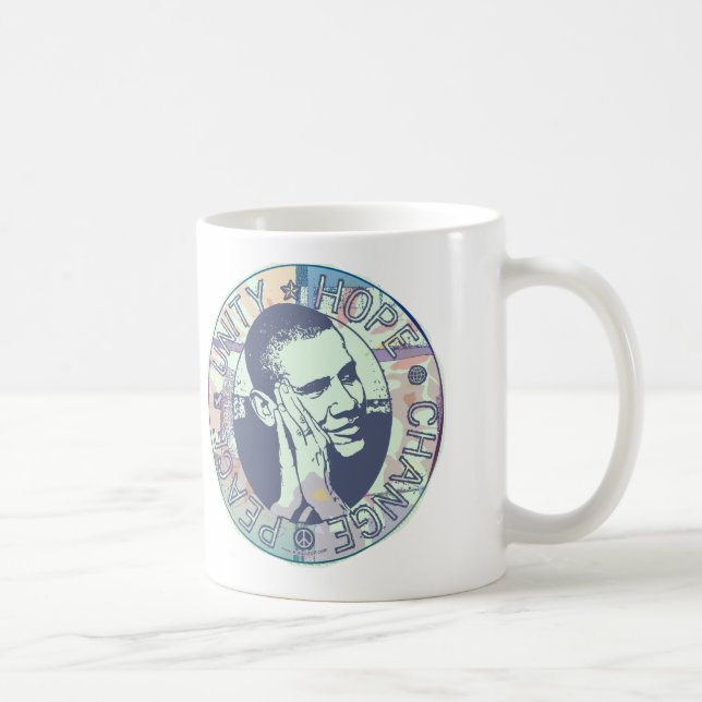 Groovy Obama 2008 utrustar Kaffemugg (Höger)