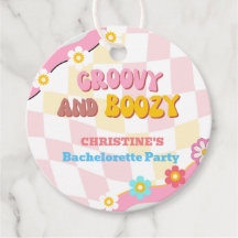 Groovy och berusad Systerparty-dekoration 70-tal 