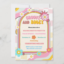 Groovy och Boozy Bachelorette Helg Itinerary