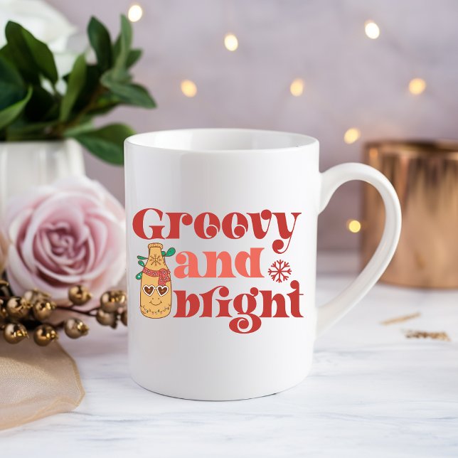 Groovy och Bright Drinking Coffee Mugg (Skapare uppladdad)