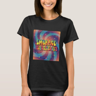 Groovy Omfamna Neurodiversitet ADHD Autism ASD Med T Shirt