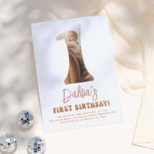 Groovy One Boho 70s Daisy Photo 1st Birthday Party