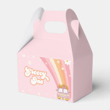 Groovy One Retro Rainbow 1a Birthday