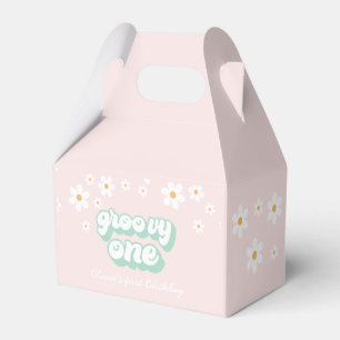 Groovy One Rosa Daisy Favoritbox Presentaskar