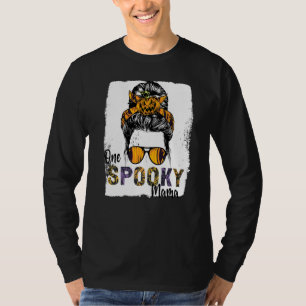 Groovy One Spooky Mama Rufsylt Kvinnor Häxa Mamma T Shirt