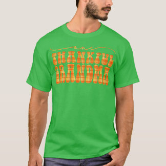 Groovy One Thankful Grandma Hej Fall Vibes Tack T Shirt