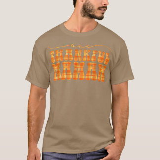 Groovy One Thankful Mamaw Hej Fall Vibes Thanksg T Shirt