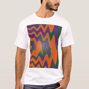 groovy orange lilor t shirt