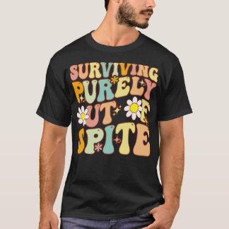 Groovy Överlever helt ut ur rymmet en humoristisk  T Shirt