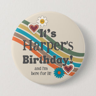 Groovy Party-knapp Knapp