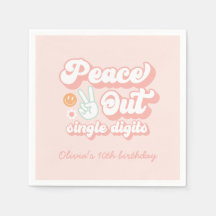Groovy Peace Out Single Digits 10-årsdag