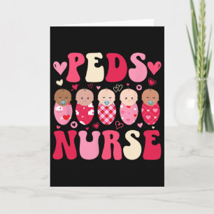 Groovy Peds Sjuksköterska Valentine Pediatrisk Omv Kort