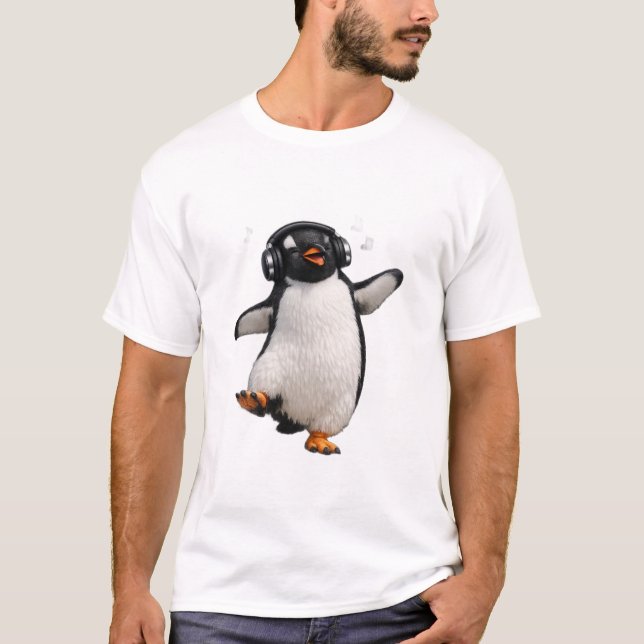 Groovy Penguin Tröja (Framsida)