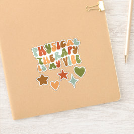 Groovy PhysiTherapy är min Vibe Sticker, PT Klistermärken