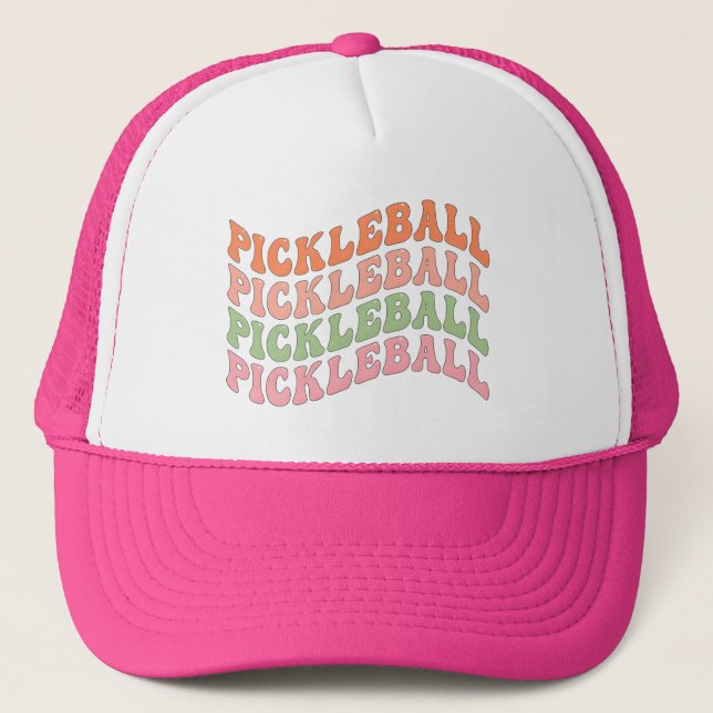 Groovy Pickleball Keps (Framsida)