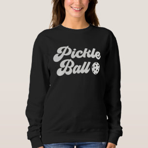 Groovy Pickleball Typography T Shirt