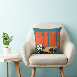 Groovy Pointing Finger Sit Pillow Kudde