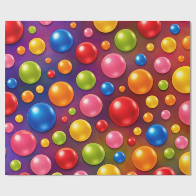 groovy prickar  presentpapper (Platt)