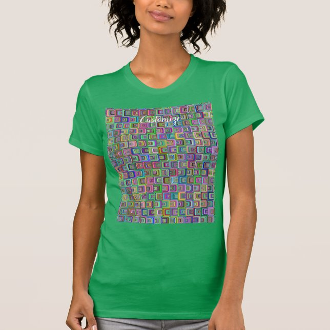 Groovy psychedelic hippie-stil Thunder_Cove T Shirt (Framsida)