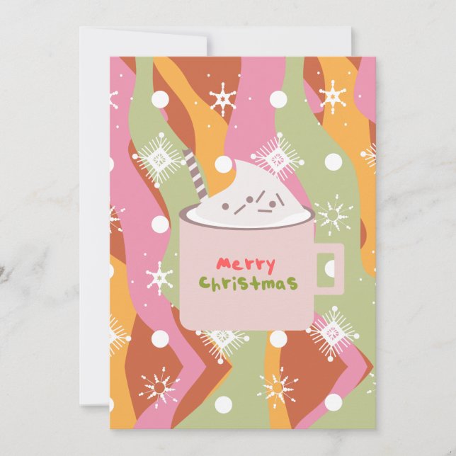 Groovy Pumpkin Spice Campfire-mugg  Kort (Framsida)