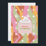 Groovy Pumpkin Spice Läggereldsmugg  Kort<br><div class="desc">Julkort med en Groovy Vibe</div>