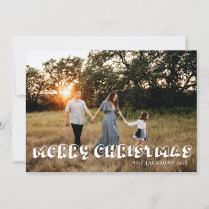 Groovy Quirky God jul Design Julkort