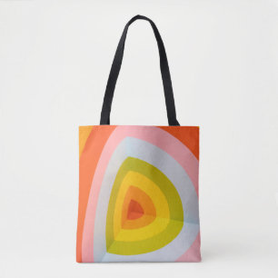 Groovy Retro Arches Canvas Väskor