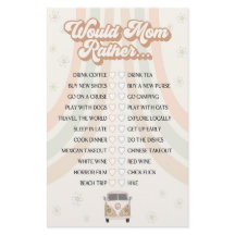 Groovy retro-babyduschen skulle hellre vara mamma 