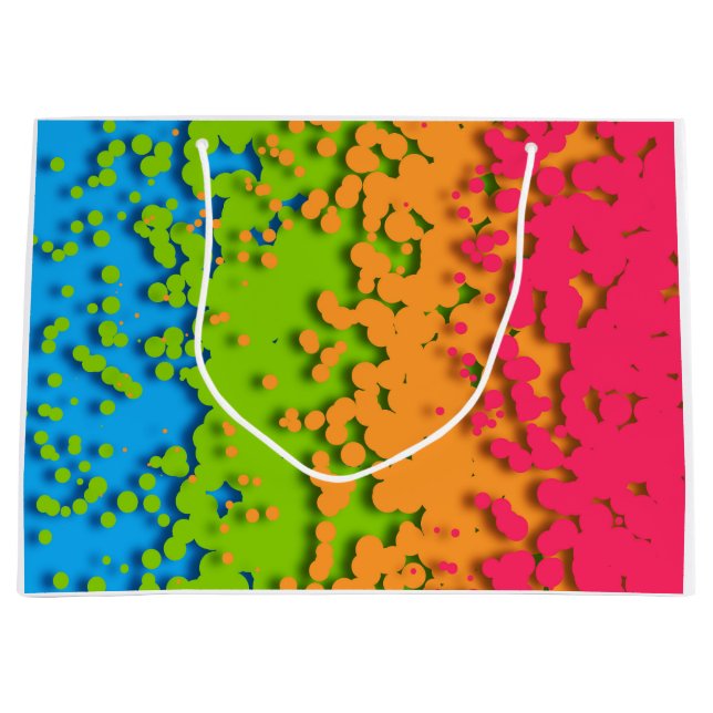 Groovy Retro Bubbly Trippy Funky Panromantisk Stol (Framsidan)