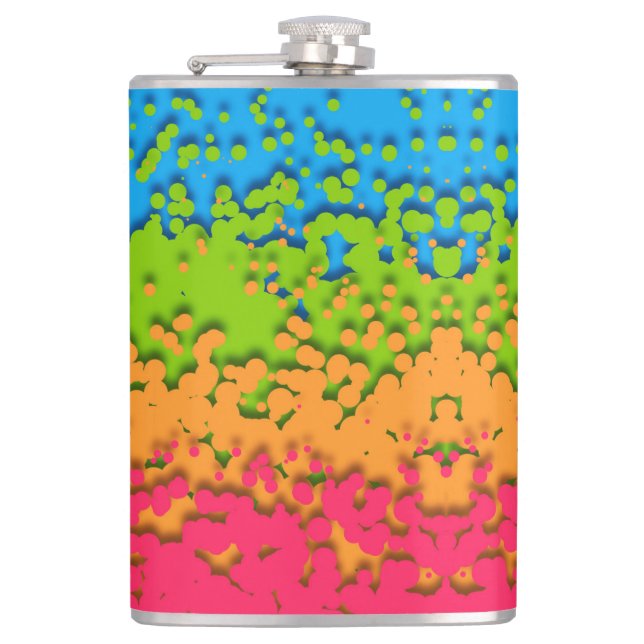 Groovy Retro Bubbly Trippy Funky Panromantisk Stol Fickplunta (Framsidan)