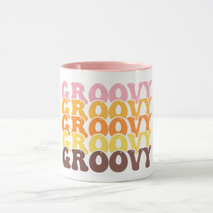 Groovy Retro Coffee Mugg