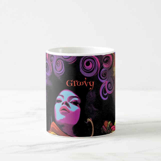 Groovy Retro Coffee Mugg (Center)