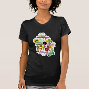 Groovy Retro Collage Tee