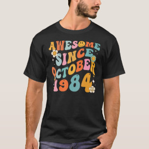 Groovy Retro Fantastisk sedan 1984 38 år gammal 38 T Shirt