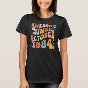 Groovy Retro Fantastisk sedan 1984 38 år gammal 38 T Shirt