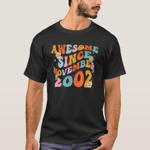 Groovy Retro Fantastisk sedan 2002 20 år gammal 20 T Shirt