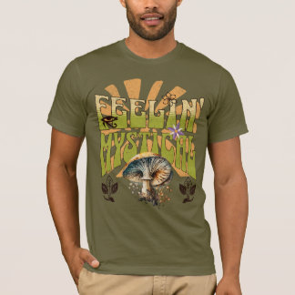 Groovy Retro Feelin'Mystical MushRums T Shirt