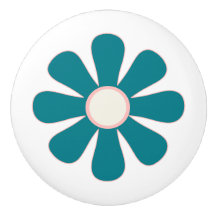 Groovy Retro Flower 60 s 70-tal minimalistisk este
