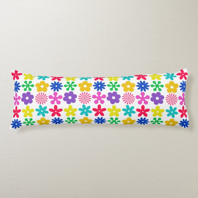 GROOVY RETRO FLOWERS KROPPSKUDDE (Framsidan)