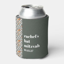 Groovy Retro Grönt Anpassningsbar Svampar Bat mitz