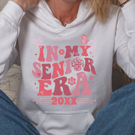 Groovy Retro High School Senior Era Namn T Shirt